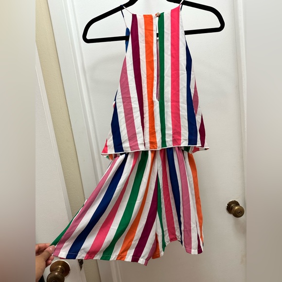 Multi-color Vestique romper, worn only twice! - Picture 3 of 3